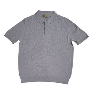 WP Weatherproof Men's Staggered Rib Short Sleeve Polo - Khaki